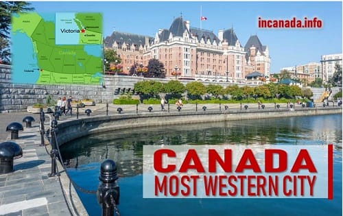 most western city in Canada
